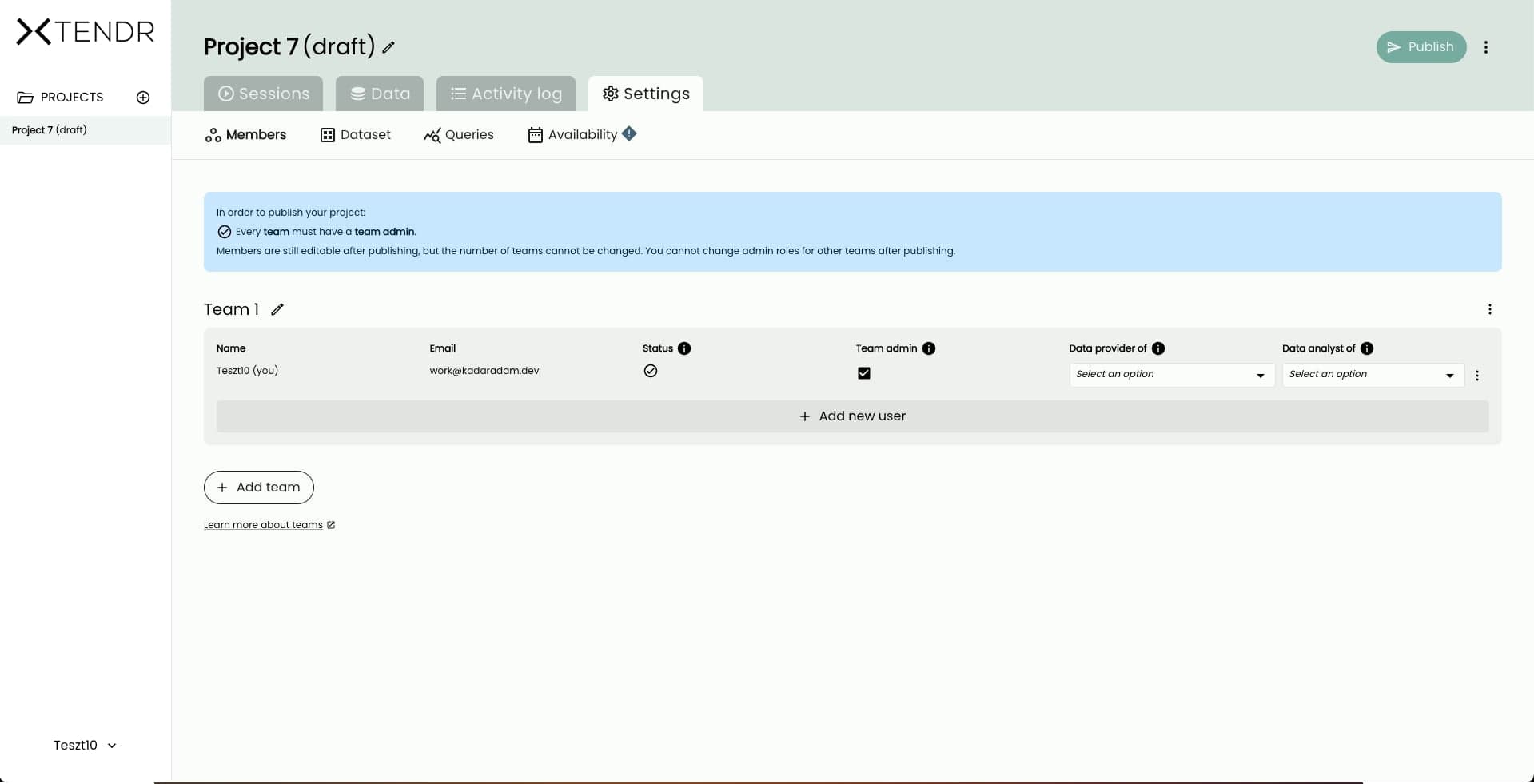 Xtendr App